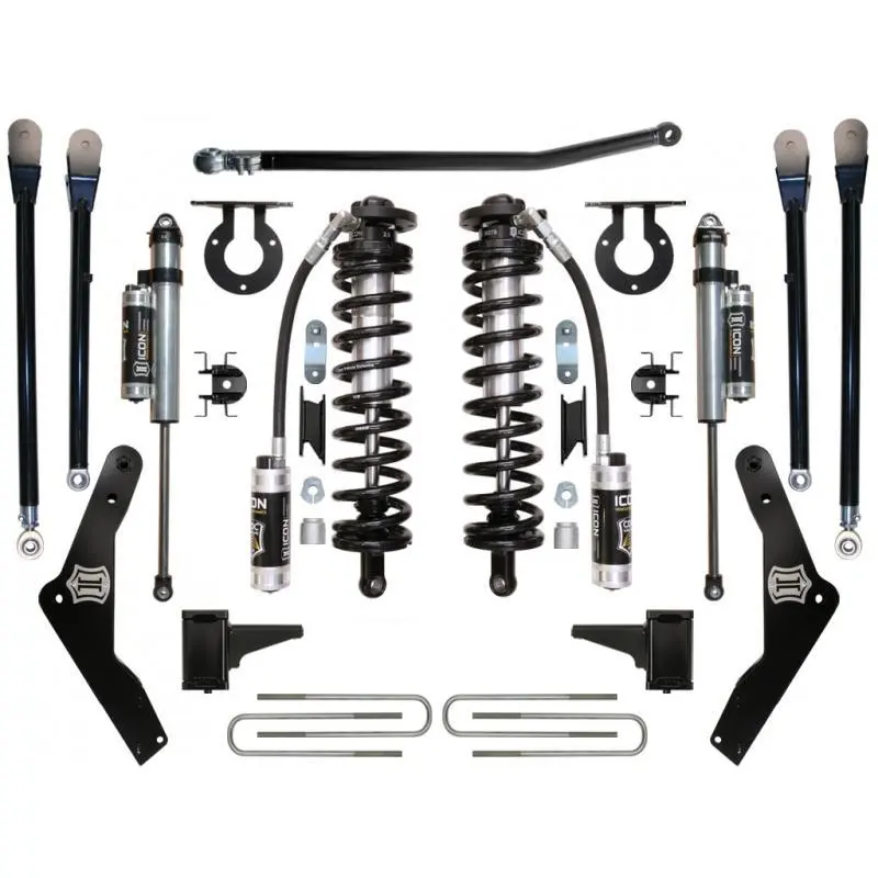 11-16 Ford F250/F350 4Wd 4-5.5" Coilover Conversion System-Stage 4 1