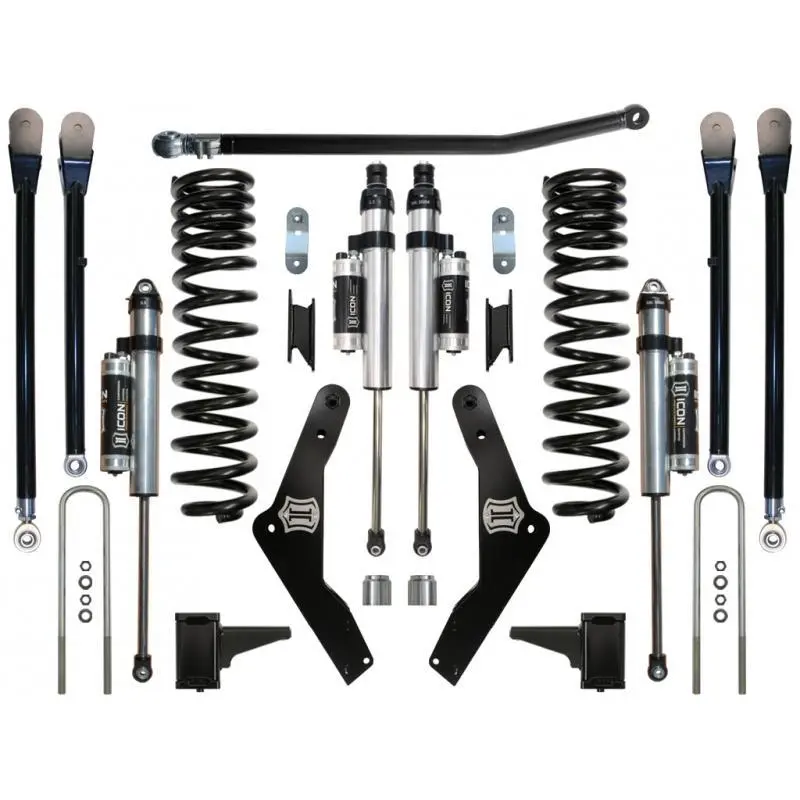 11-16 Ford F250/F350 4Wd 4.5" Suspension System-Stage 4 1