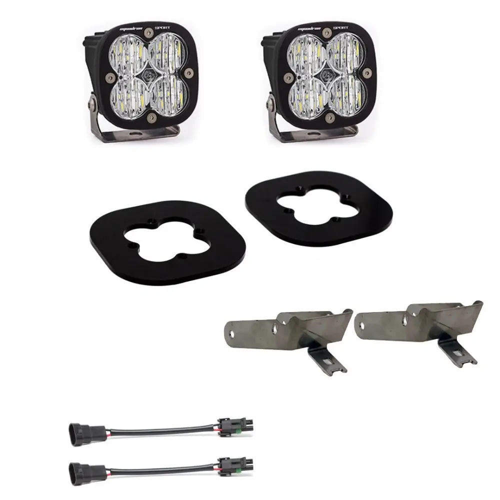 '11-16 Ford Super Duty Squadron Series Fog Pocket Kit 1