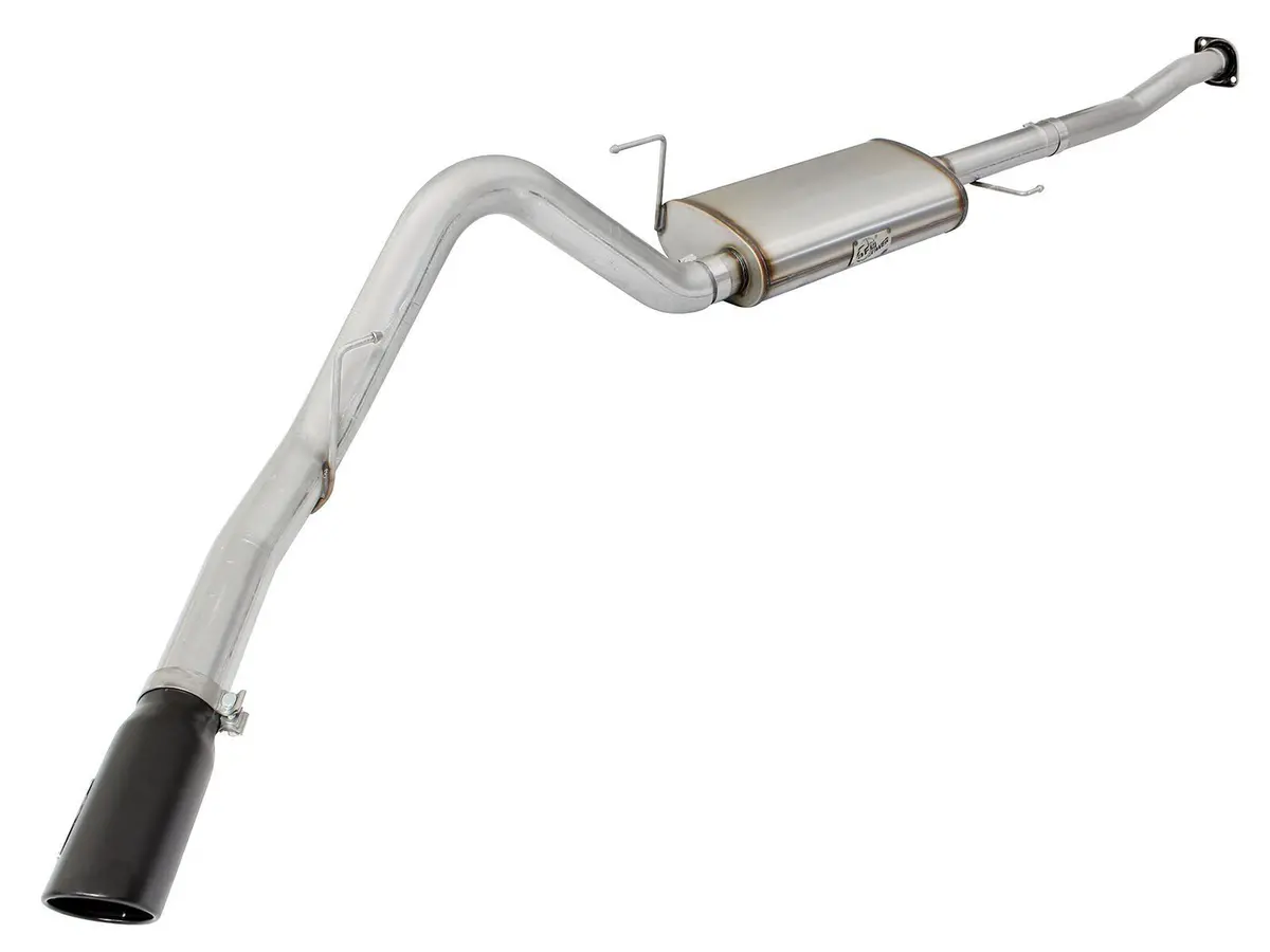 11-14 Ford F150 Mach Force Xp 3" To 3-3 1/2" 409 Stainless Steel Cat Back Exhaust System 1