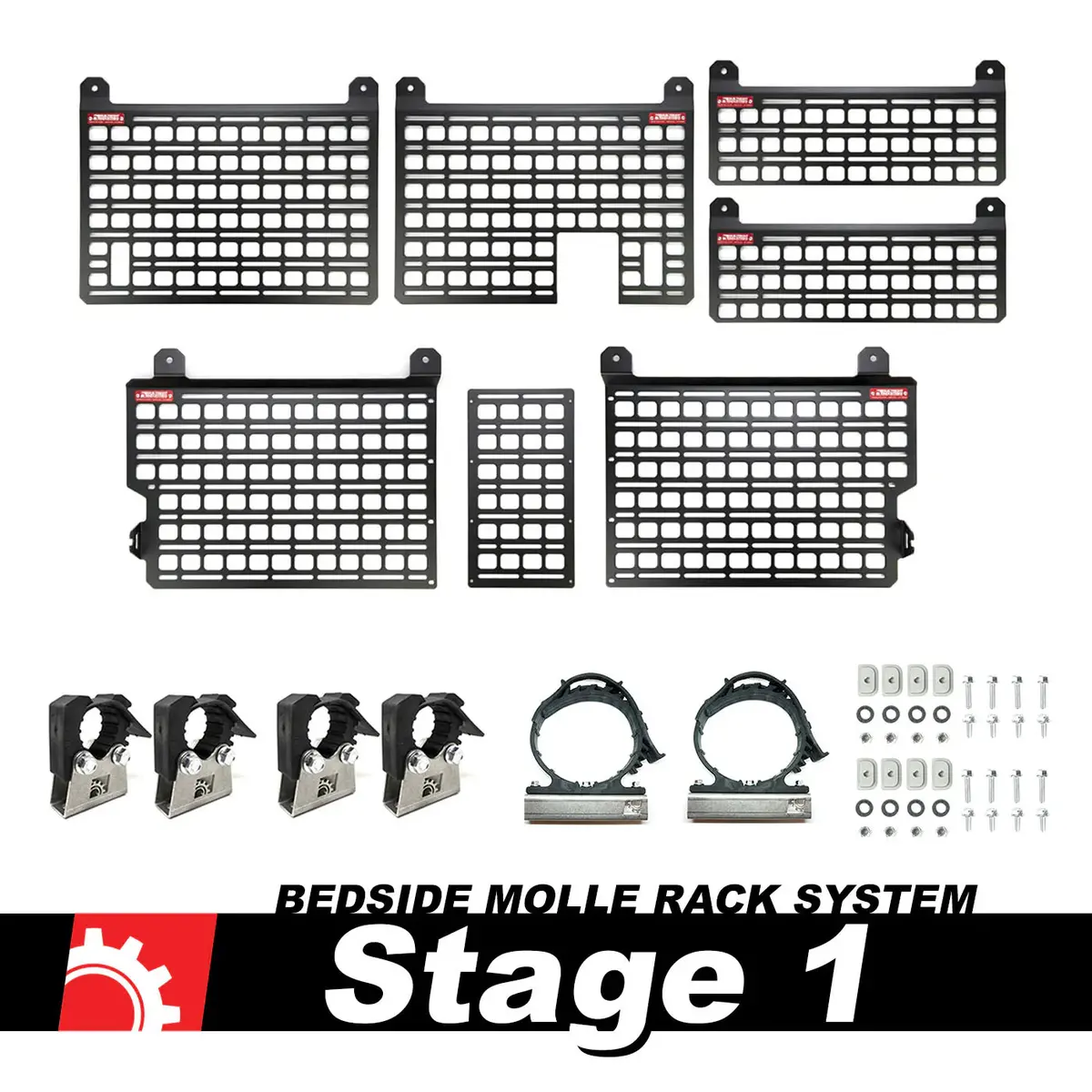 Bedside Rack Molle Panel System | Jeep Gladiator (2020-2024) 1