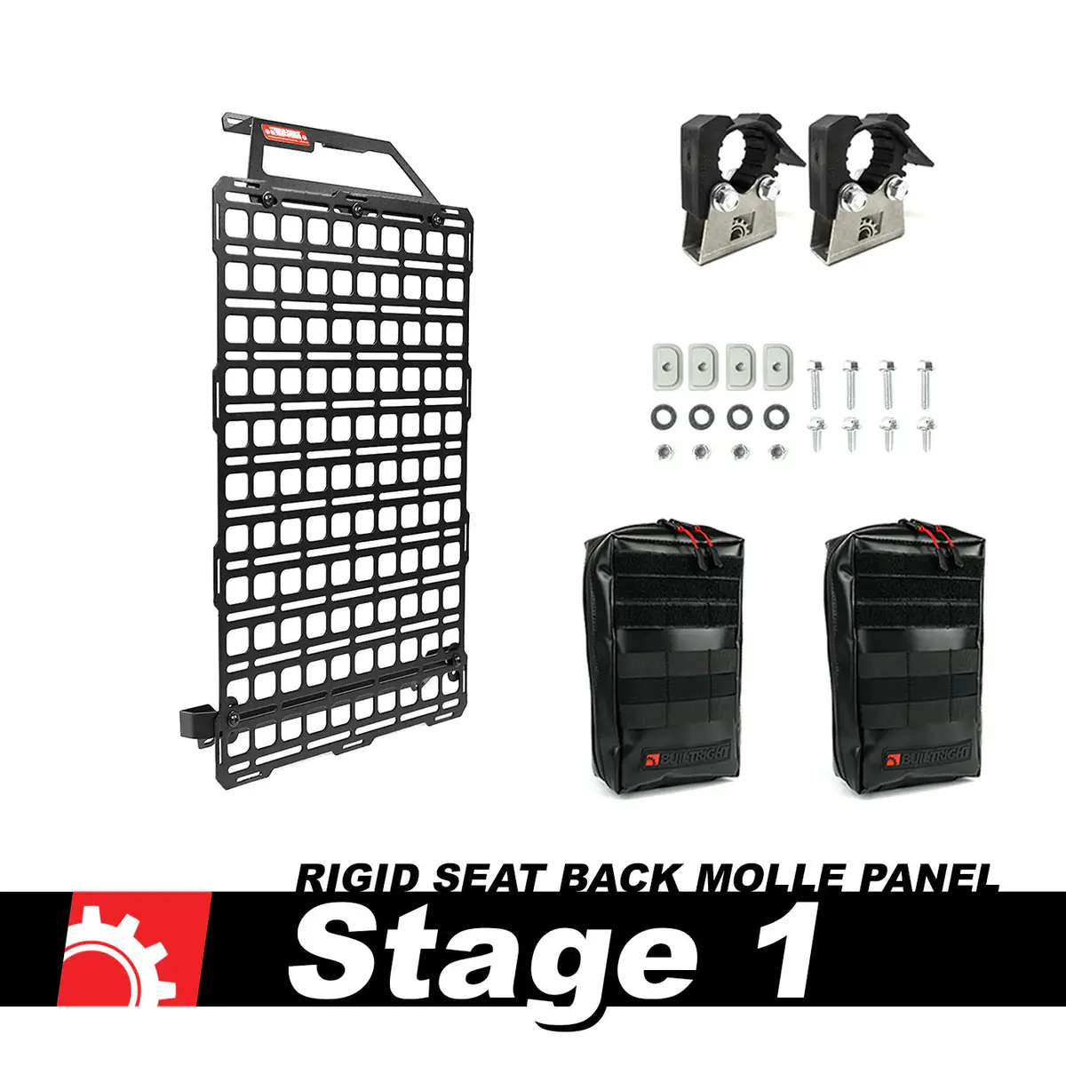 '21+ Tahoe/Suburban/Yukon/Yukon Xl Seat Back Tech Plate Molle Kit 2