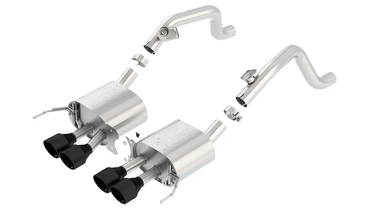 Borla Atak Axle-Back Exhaust System For 2014–2019 Chevrolet Corvette Stingray 1