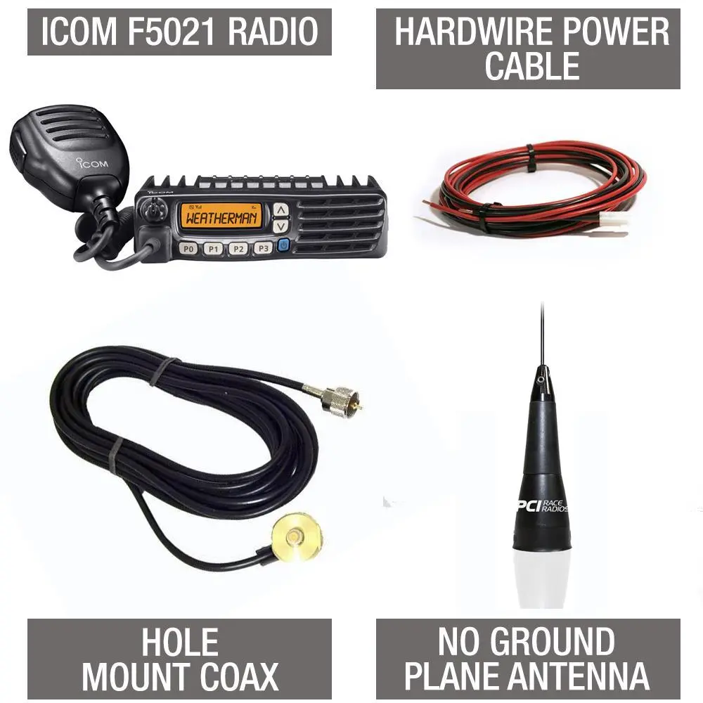Icom F5021 Chase Package 1
