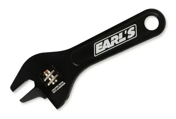 Earl's Aluminum Mini Adjustable An Wrench - Fits -3 To -8 An Sizes 1