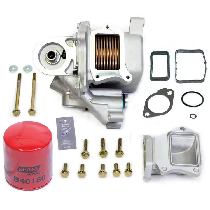 01-07 & 11-19 Chevy/Gmc 2500/3500 6.6L Oil Cooler Upgrade Kit 1