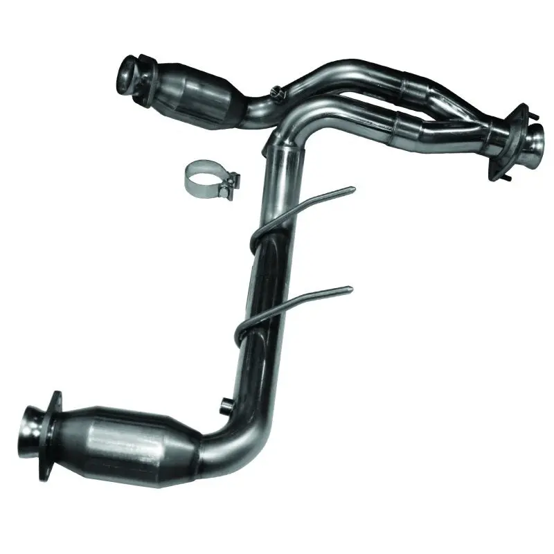 2-1/2" Catted Y-Pipe. 2009-2010 F150 5.4L 3V. Requires Kooks Headers. 1