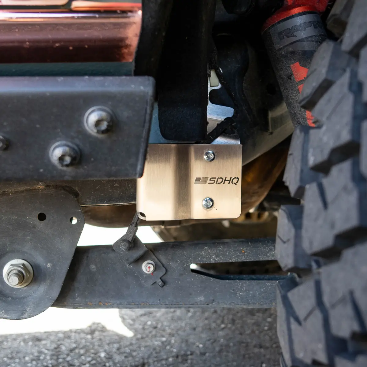 Sdhq Built 2022+ Bronco Raptor Trailing Arm Sensor Guards 1