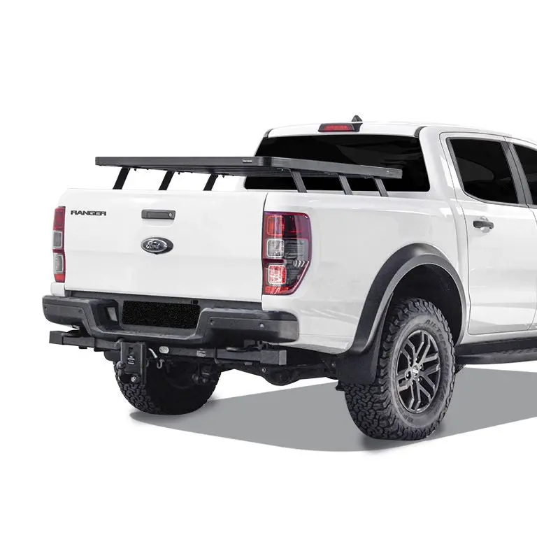 '12-24 Ford Ranger Slimline Ii Leg Mount Load Bed Rack Kit 1