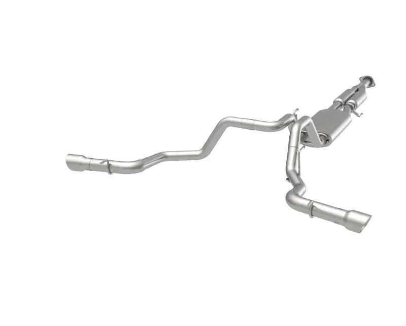 Dual Side Exit Cat-Back W/Polished Tips | 2015-2020 F150 2.7L/3.5L/5.0L 1