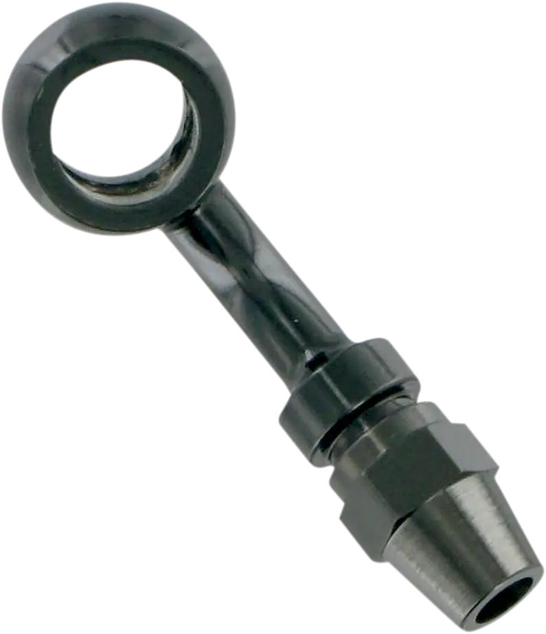 Russell Ps2 Banjo Bolt Fitting – 7/16” Size, 35° Angle, Black Anodized (Model R43483B) 1