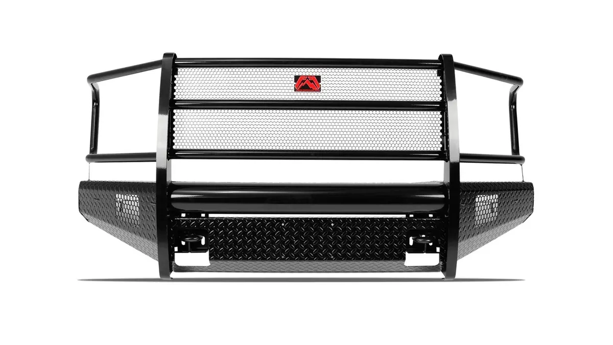 16-22 Nissan Titan Xd Black Steel Series Front Bumper 1