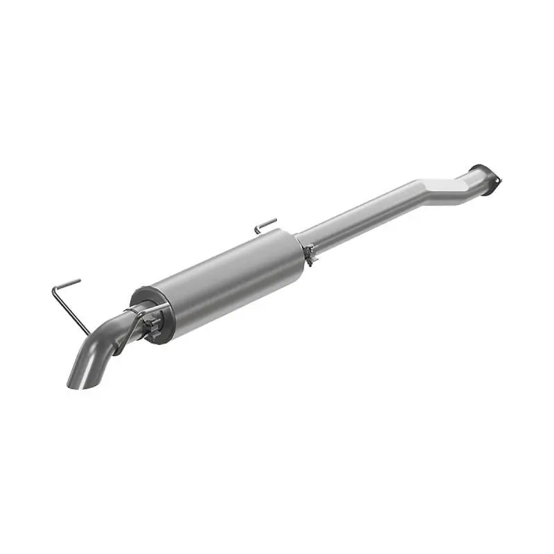 '16-23 Toyota Tacoma 3" Cat Back Single Down Turn Exhaust, T409 1