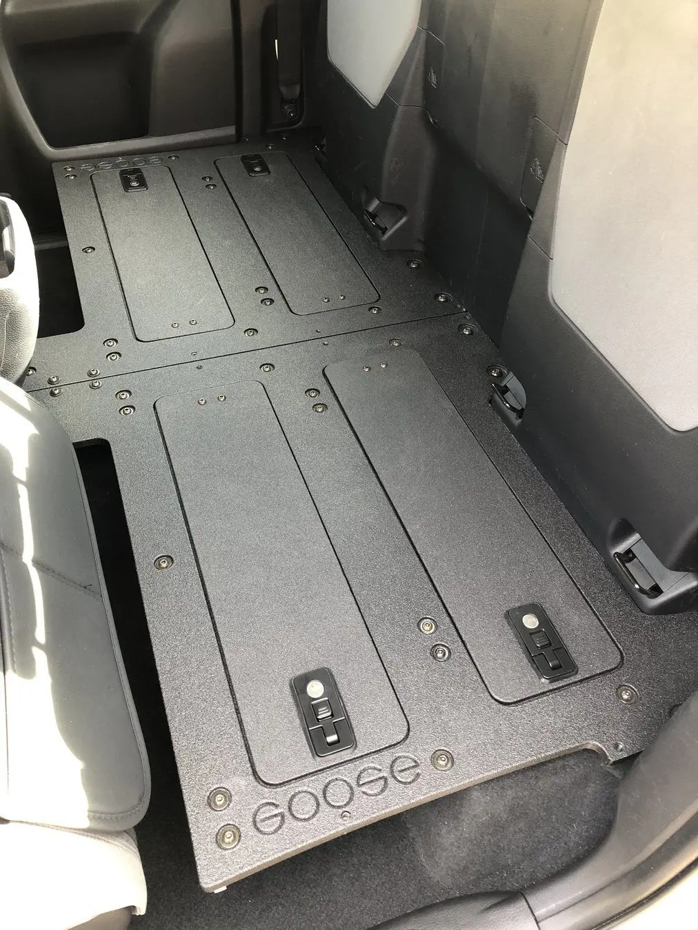 '16-23 Toyota Tacoma Access Cab 2Nd Row Seat Delete W/ Oem Seats 1