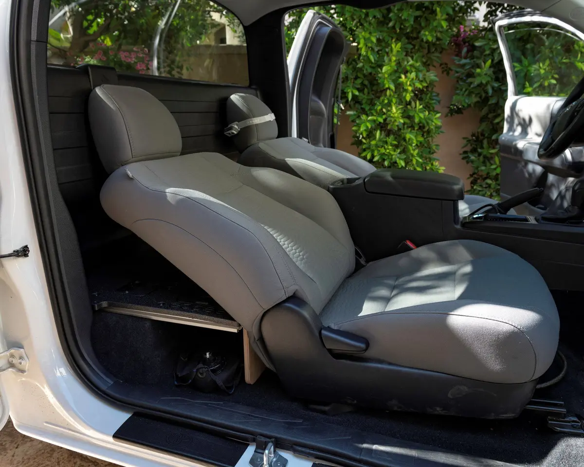 '16-23 Toyota Tacoma Access Cab 2Nd Row Seat Delete W/O Oem Seats 2
