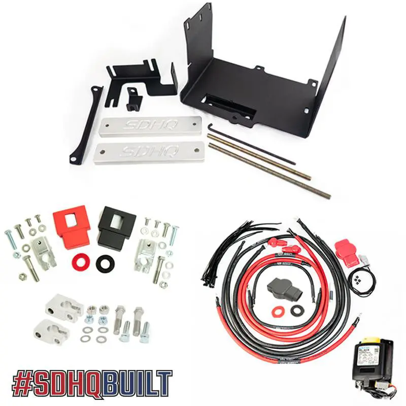 '16-23 Toyota Tacoma Sdhq Built Complete Dual Battery Kit 1