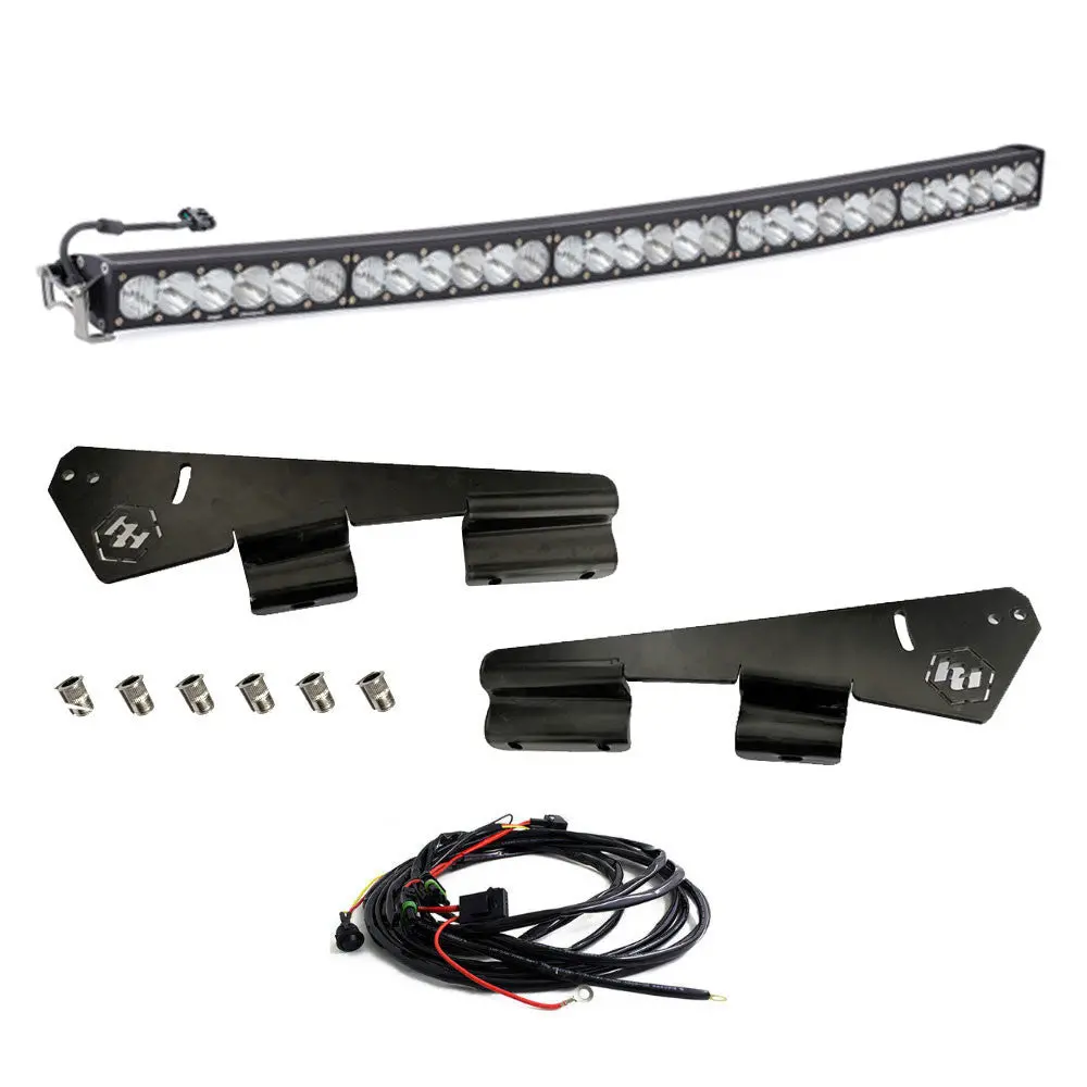 '05-23 Toyota Tacoma Baja Designs 50" Onx6+ Arc Light Bar Roof Kit 1