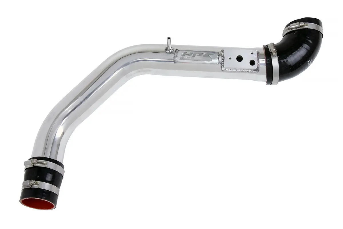 Hps Performance Intercooler Charge Pipe Kit (Cold Side Upper Only), Polished, 17-124P 1