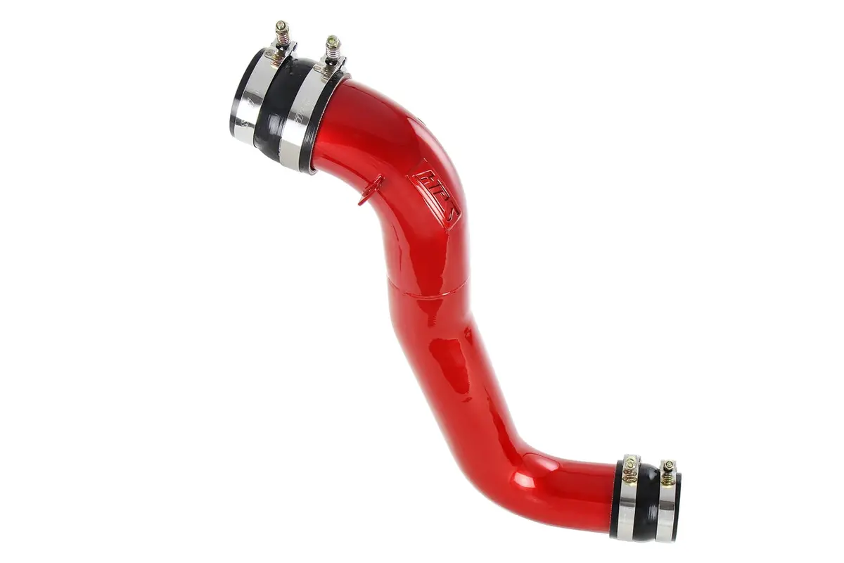 Hps Performance Stainless Steel Intercooler Charge Pipe Kit (Cold Side), Red, 17-125R 1