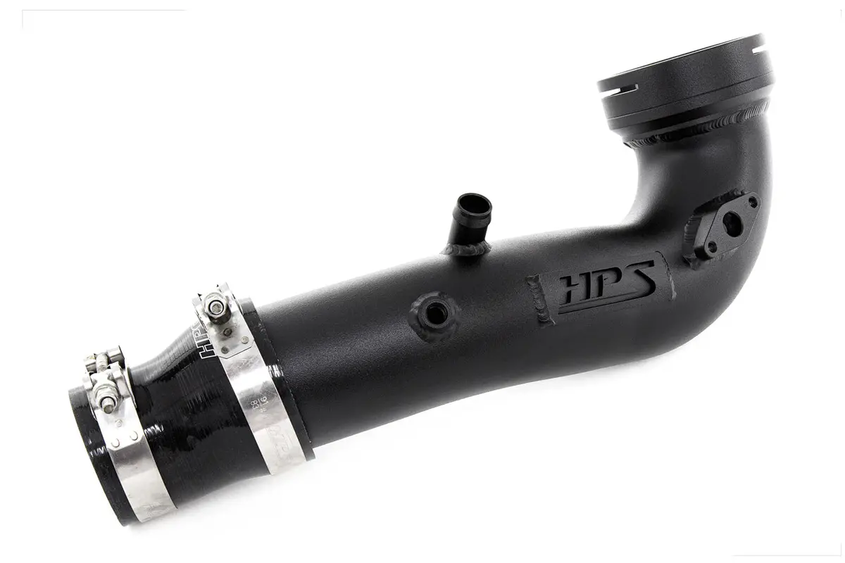Hps Performance Intercooler Charge Pipe Kit (Cold Side), Black, 17-127Wb 1