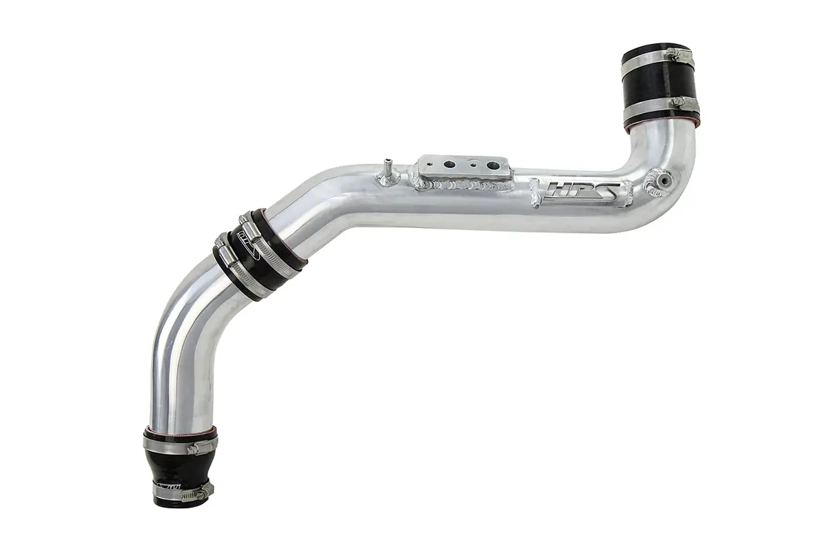 Hps Performance Intercooler Charge Pipe Kit (Cold Side Upper Only), Polished, 17-134P 1