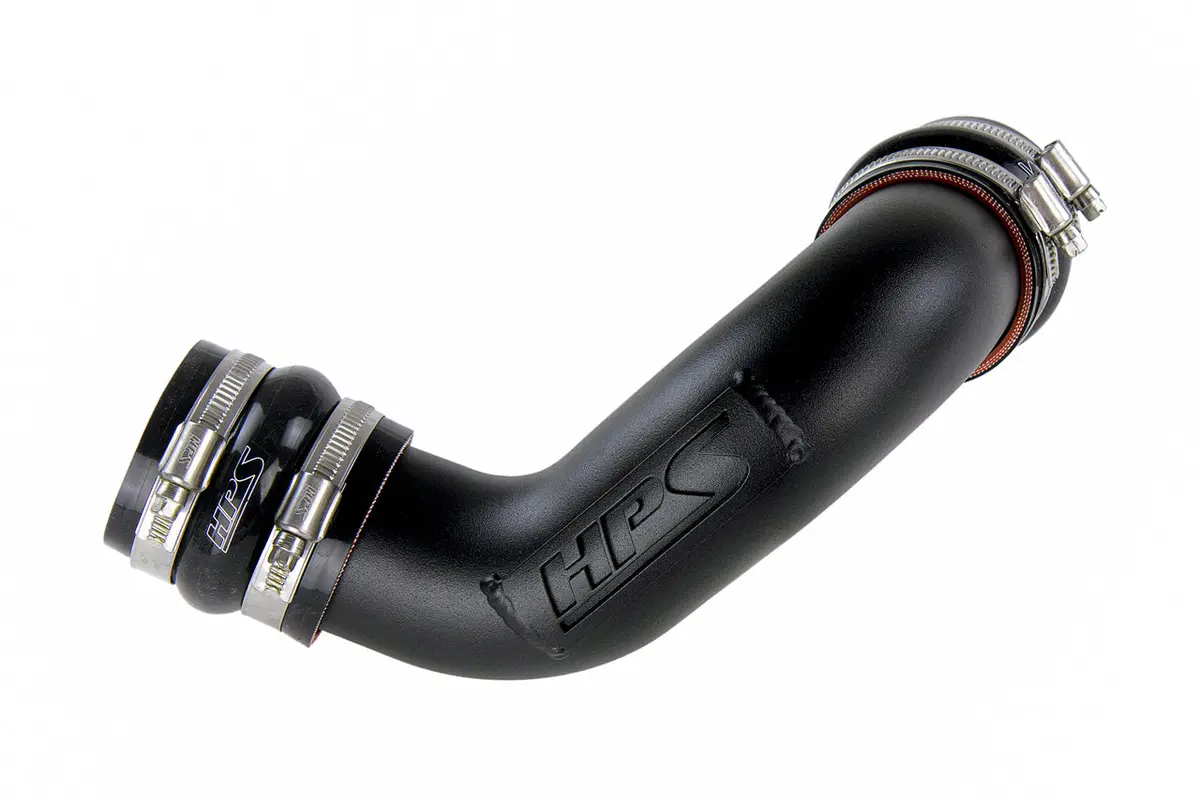Hps Performance Intercooler Charge Pipe Kit (Hot Side), Black, 17-135Wb 1