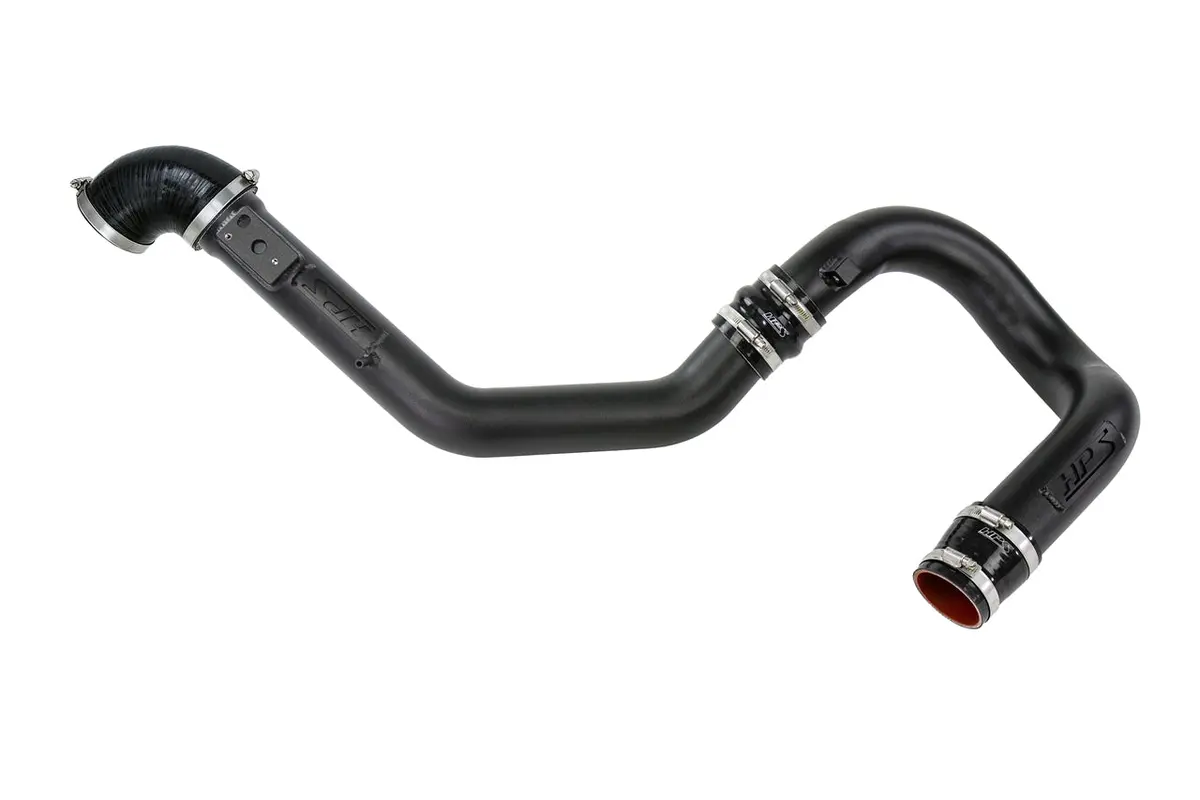 Hps Performance 2Pcs Intercooler Charge Pipe Kit (Cold Side), Black, 17-142Wb 1