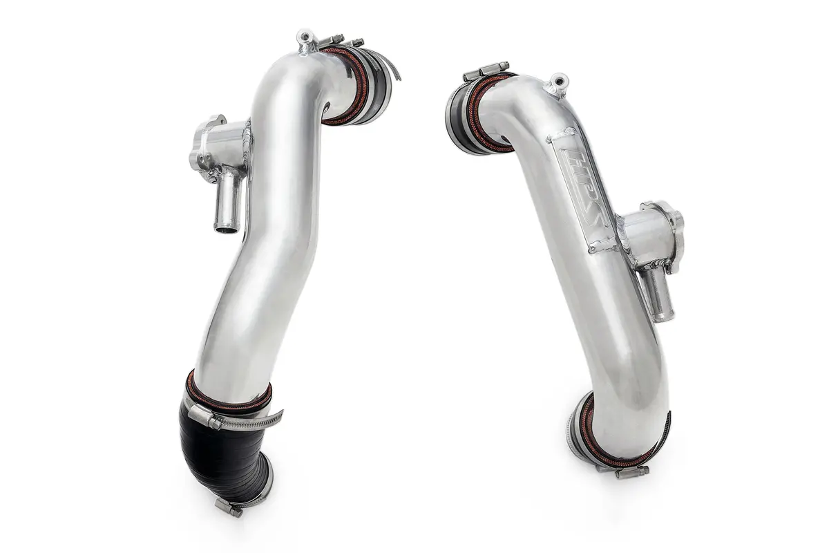 Hps Performance Intercooler Charge Pipe Kit (Hot Side), Polished, 17-148P 1
