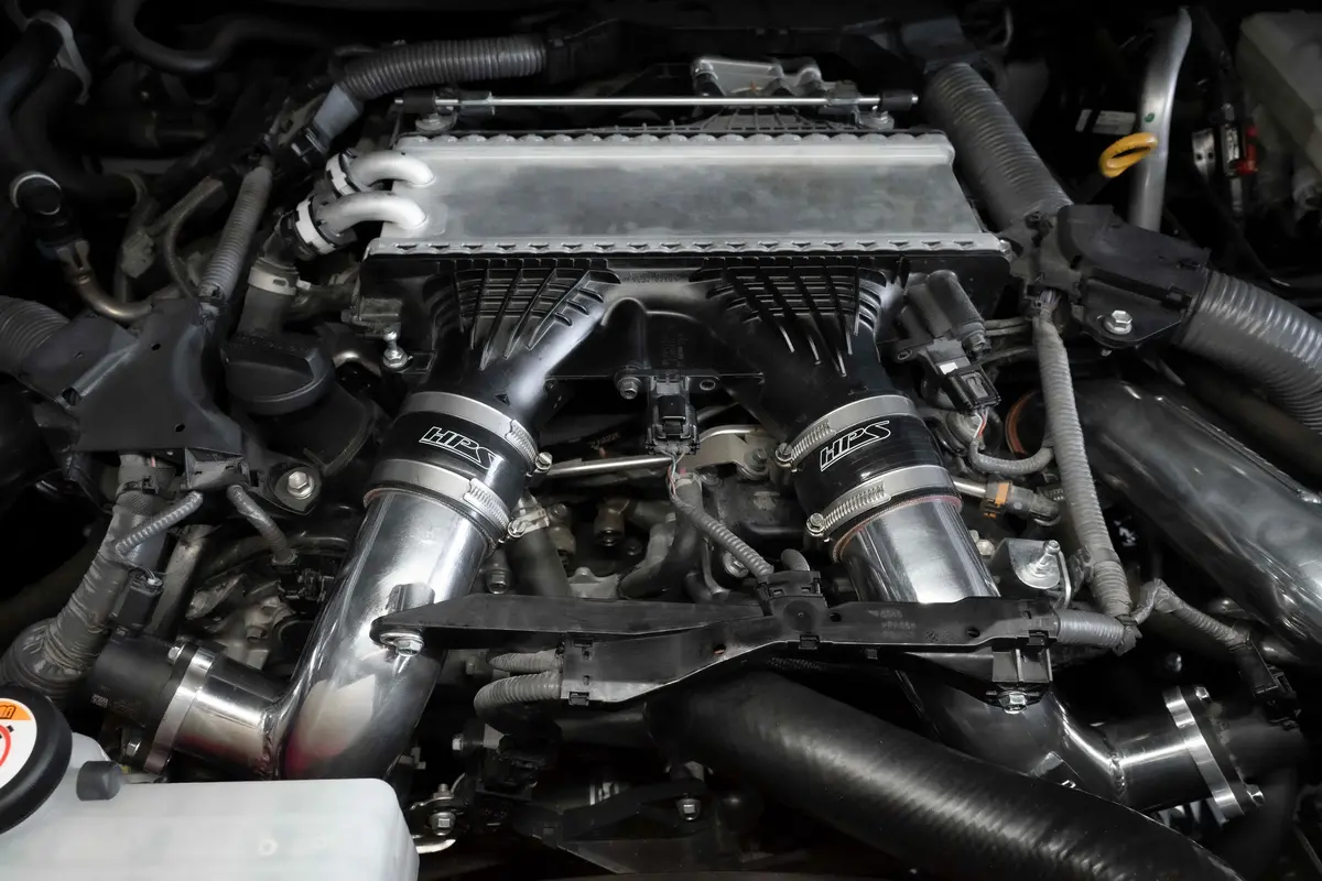 Hps Performance Intercooler Charge Pipe Kit (Hot Side), Black, 17-148Wb 2