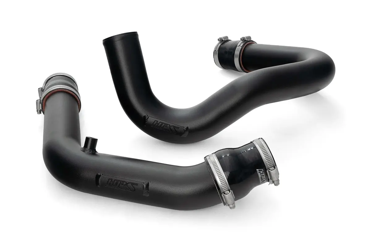 Hps Performance Intercooler Lower Hot Side And Cold Side Charge Pipe, Black, 17-152Wb 1