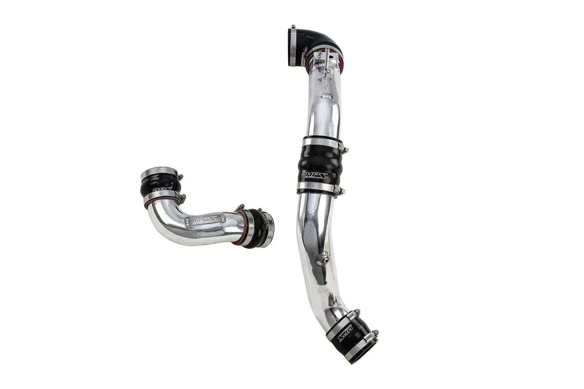 Hps Performance Intercooler Charge Pipe Kit (Cold And Hot Side), Polished, 17-156P 2