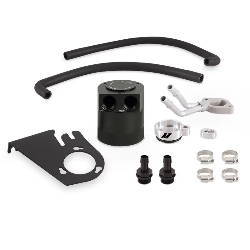 '17-22 Ford 6.7L Powerstroke Baffled Oil Catch Can Kit 1