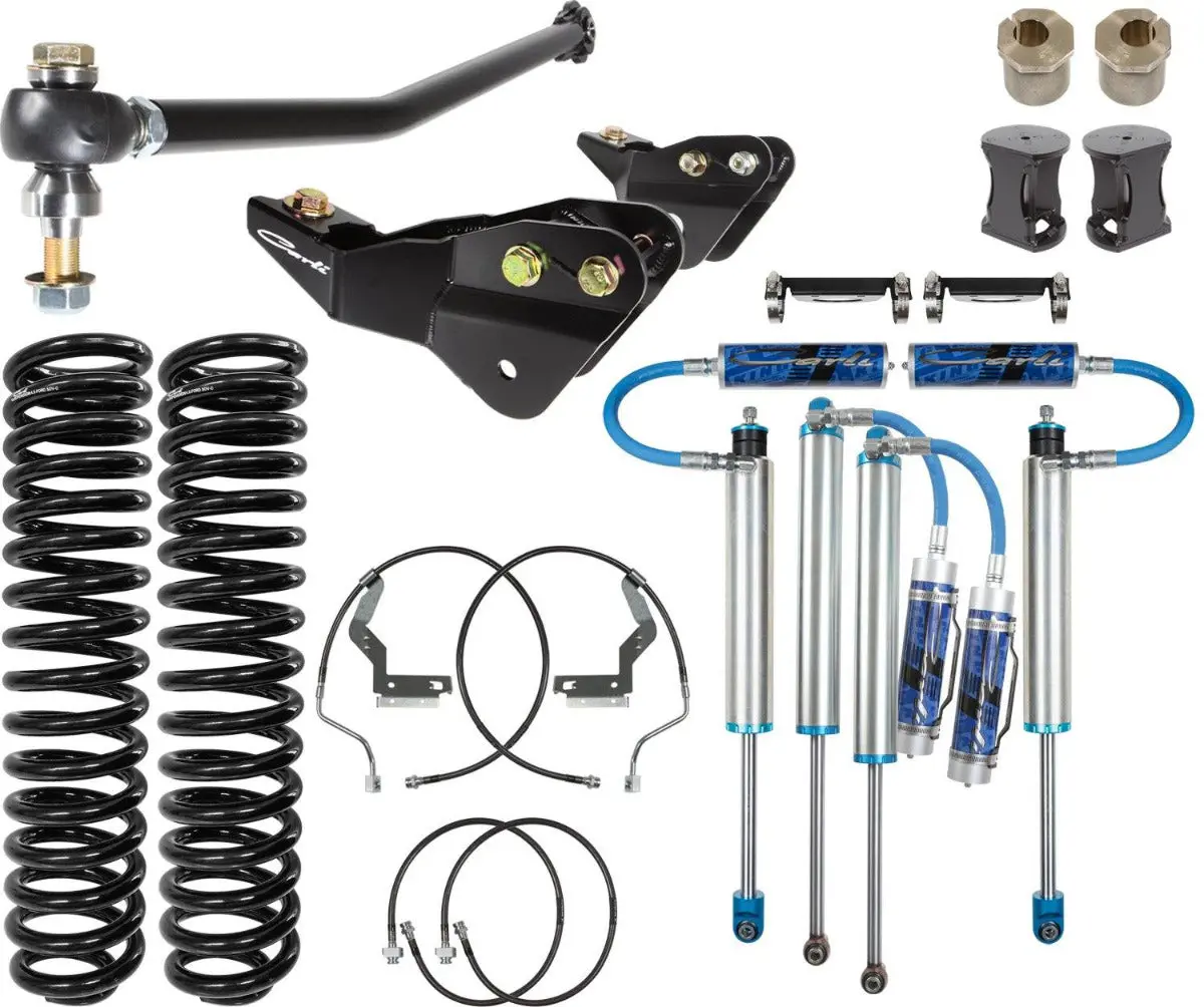 Carli Suspension 2.5" Pintop System for 2017–2022 Ford F250 and F350 – 4.5" Total Lift