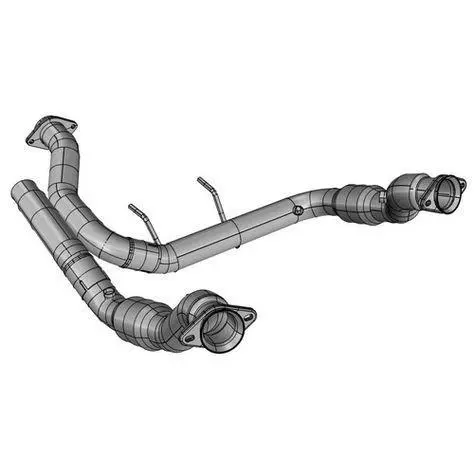 17-20 Ford Raptor Green Catted 3" Downpipe Ecoboost V6 3.5L 1