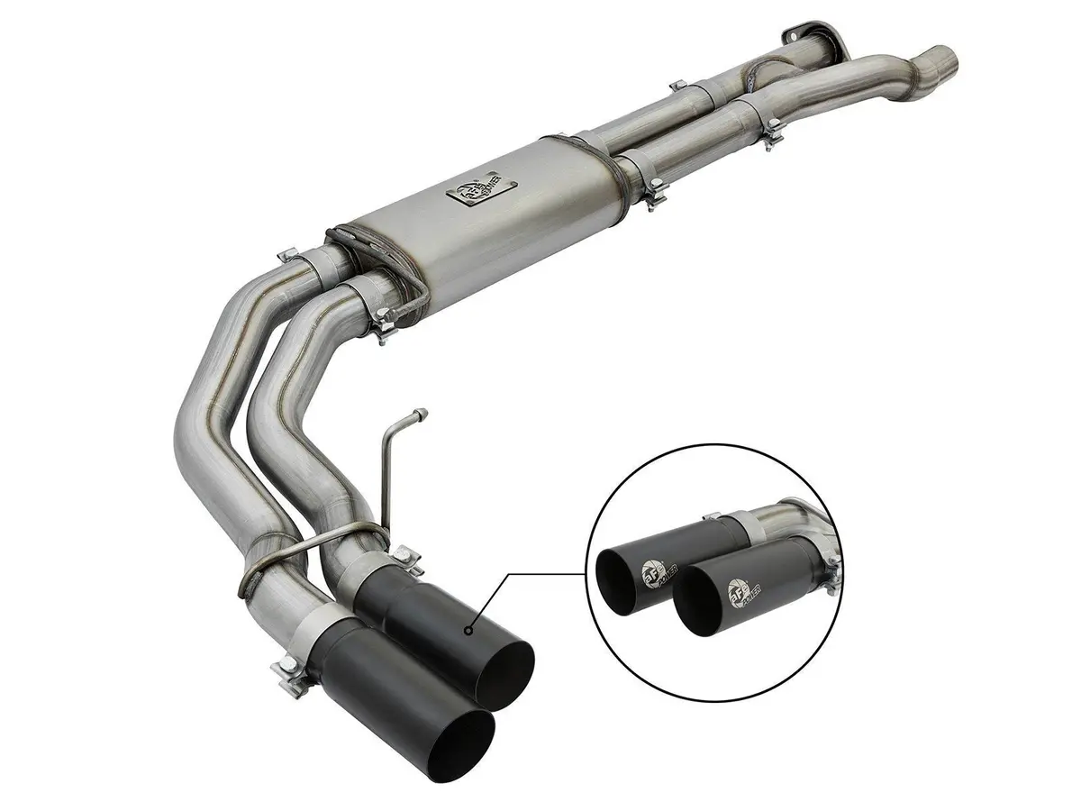 17-20 Ford Raptor Rebel Series 3" 409 Stainless Steel Cat Back Exhaust System 1