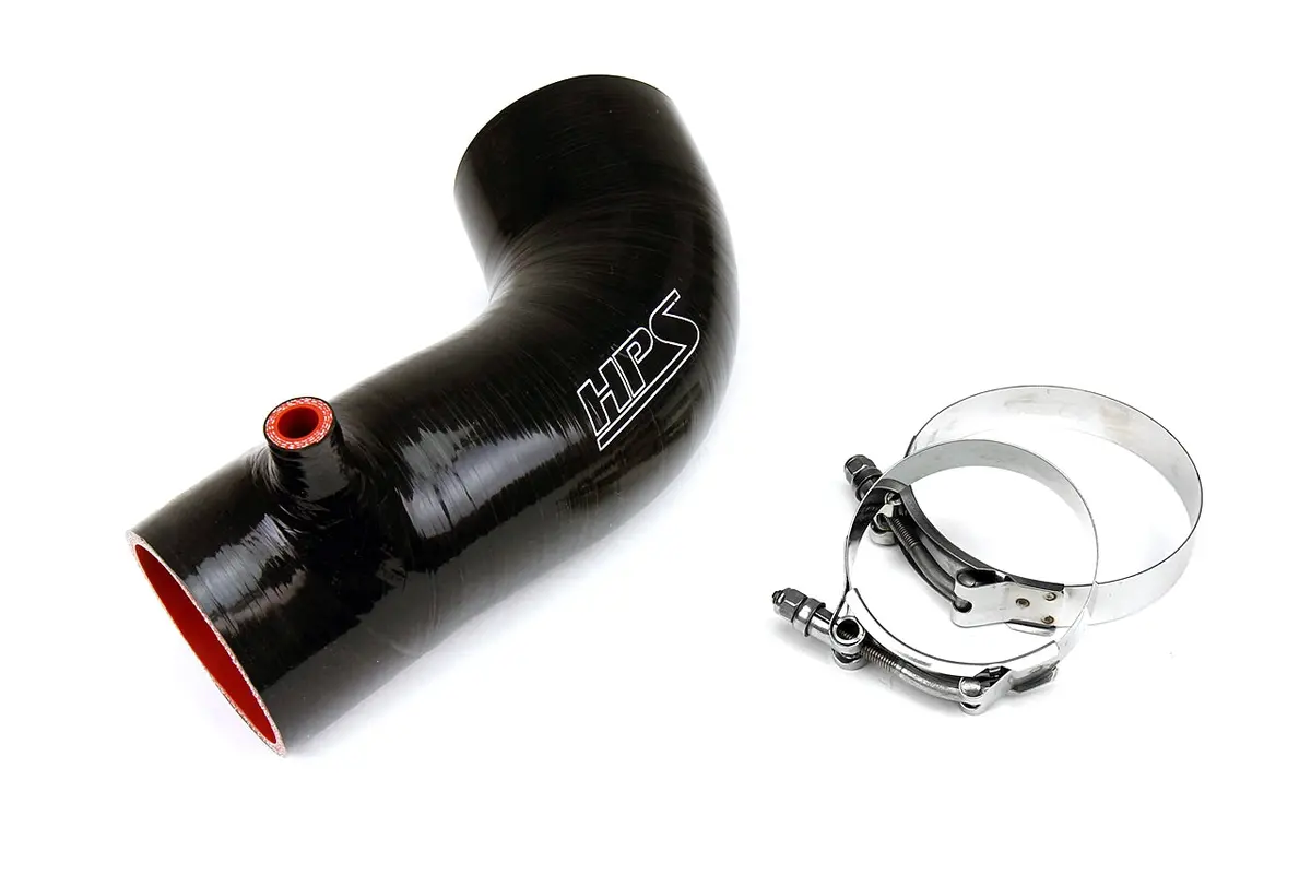 Hps Performance High Temp Reinforced Silicone Air Intake Hose Kit, Black, 17838-Blk 1