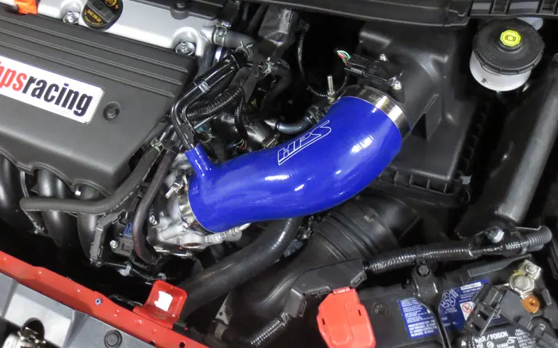 Hps Performance High Temp Reinforced Silicone Air Intake Hose Kit, Blue, 17838-Blue 2