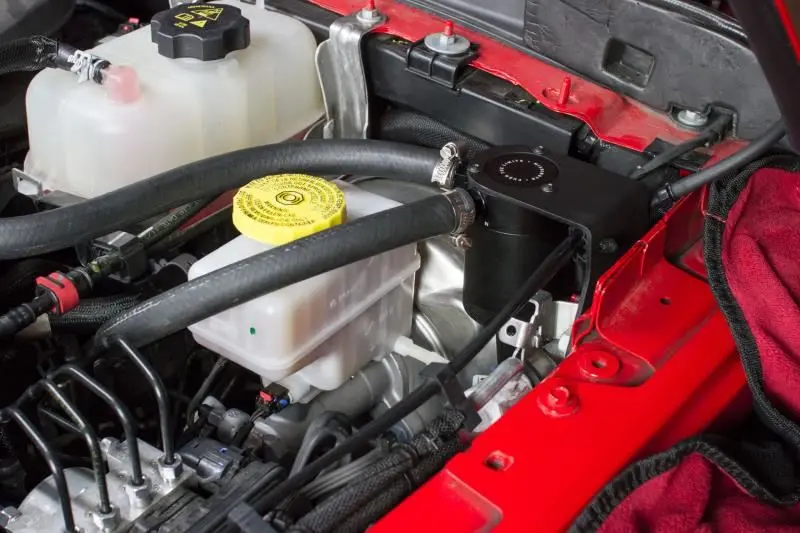 '18-23 Jeep Jl 3.6L Baffled Oil Catch Can Kit 1