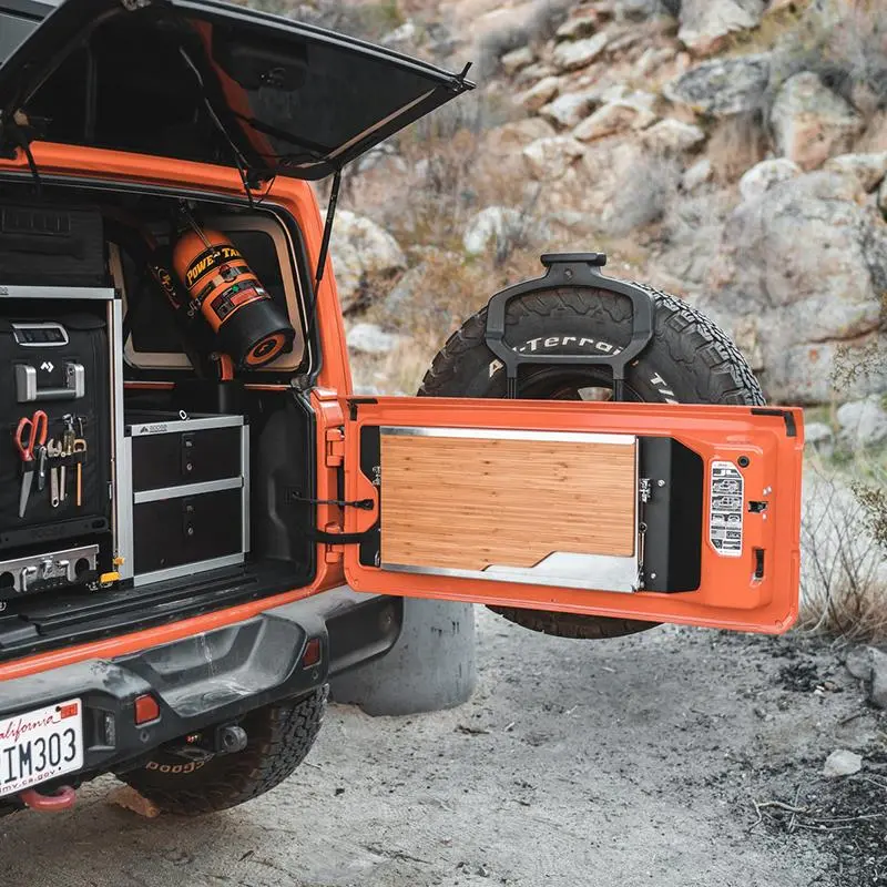 '18-23 Jeep Wrangler Jl/Jlu Goose Gear Tailgate Table 1