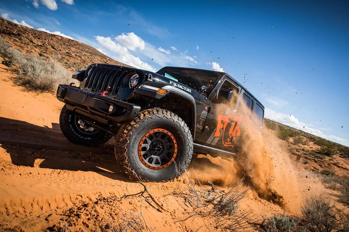 '18-23 Jeep Jl 2.0 Performance Series Rr Front Shocks-3.5-4" Lift 2