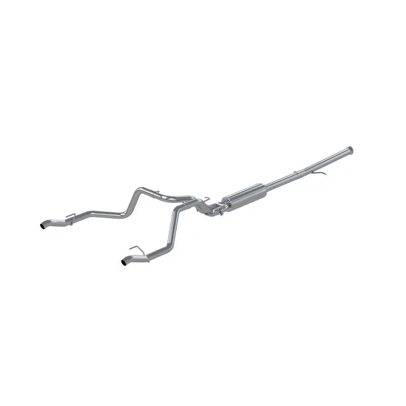 '19-23 Chevy/Gmc 1500 6.2L 2-1/2" Cat Back, Dual Rear Exhaust, 304 1