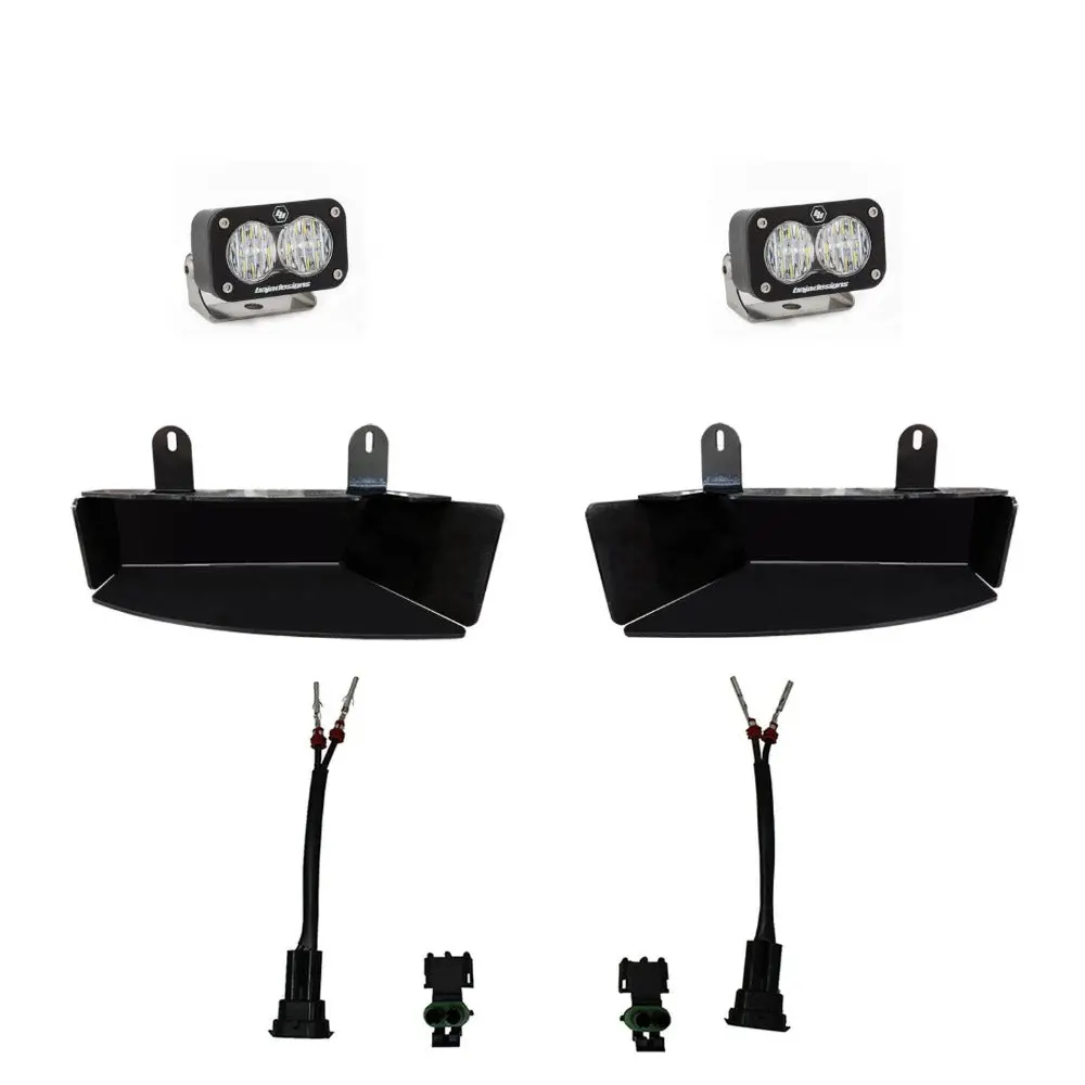 '19-'26 Ram 2500/3500 Baja Designs S2 Fog Pocket Kit 1