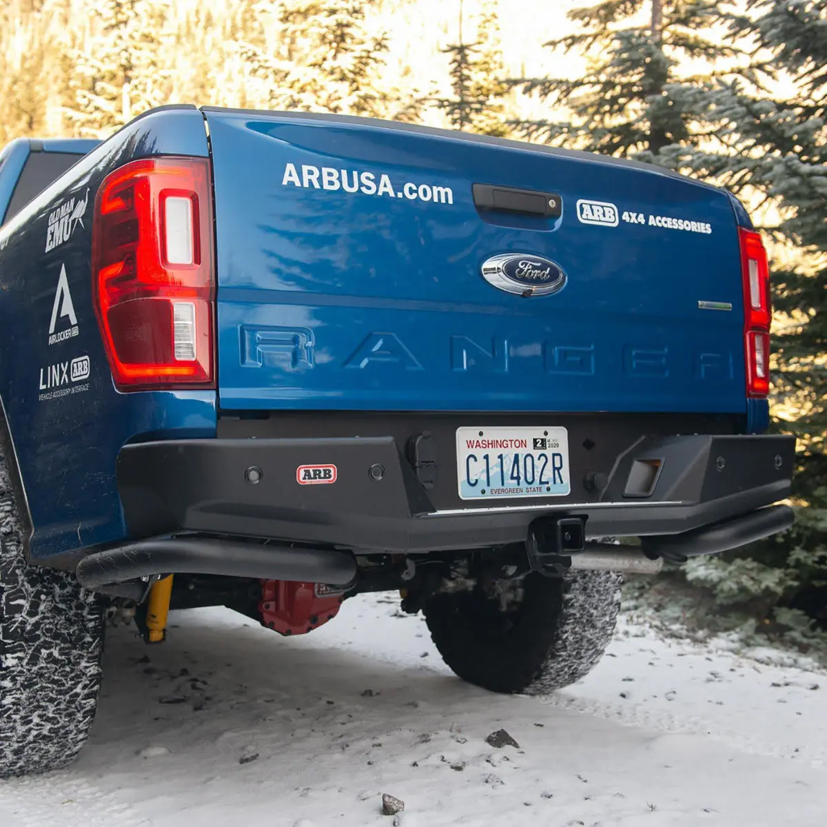 '19-20 Ford Ranger Arb Summit Series Rear Bumper 1