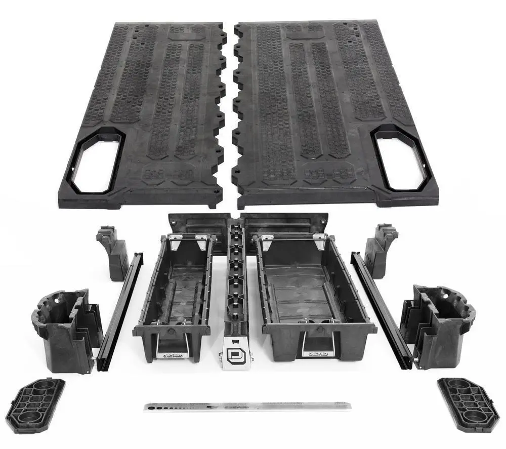 '19-23 Ford Ranger Decked Truck Bed Storage System 1