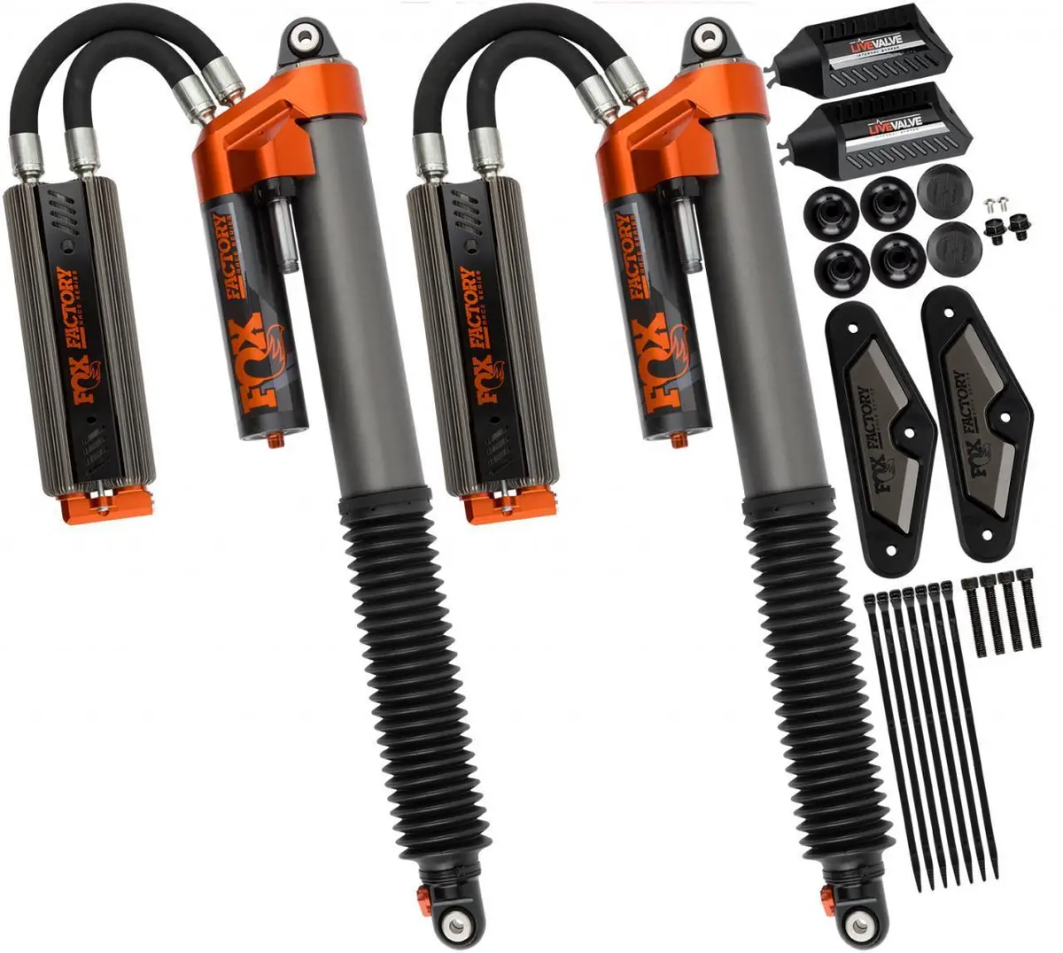 '19-20 Ford Raptor 3.0 Fox Live Valve Rear Shocks - 883-09-153 1