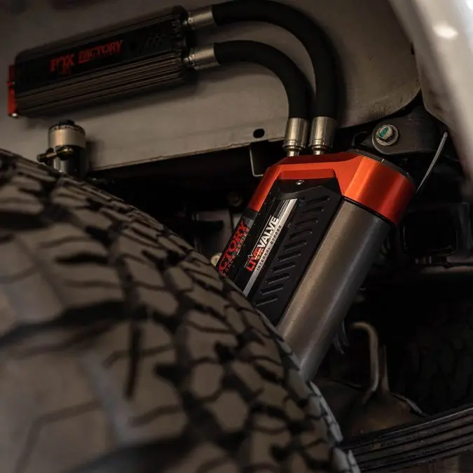 '19-20 Ford Raptor Fox Factory Race Series 3.0 Live Valve Internal Bypass Coilovers & Pb Rear Shock Package 1