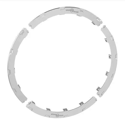 17" Recon Pro Halo Rock Ring Kit Aluminum 1