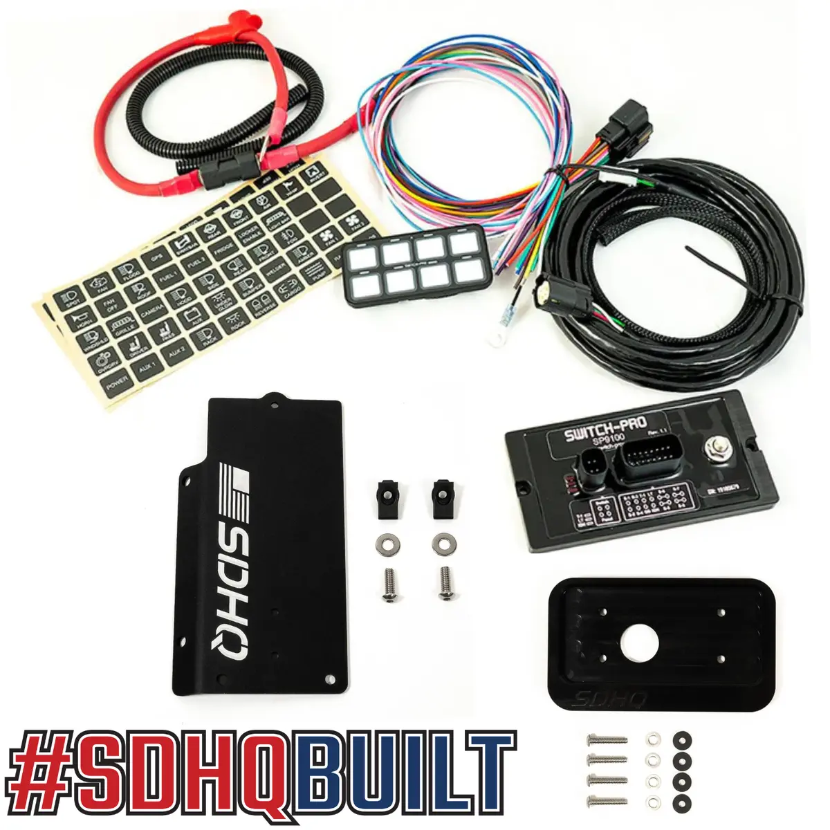 2014-2021 Toyota Tundra Sdhq Built Complete Switch Pros Sp-9100 Mounting Kit 2
