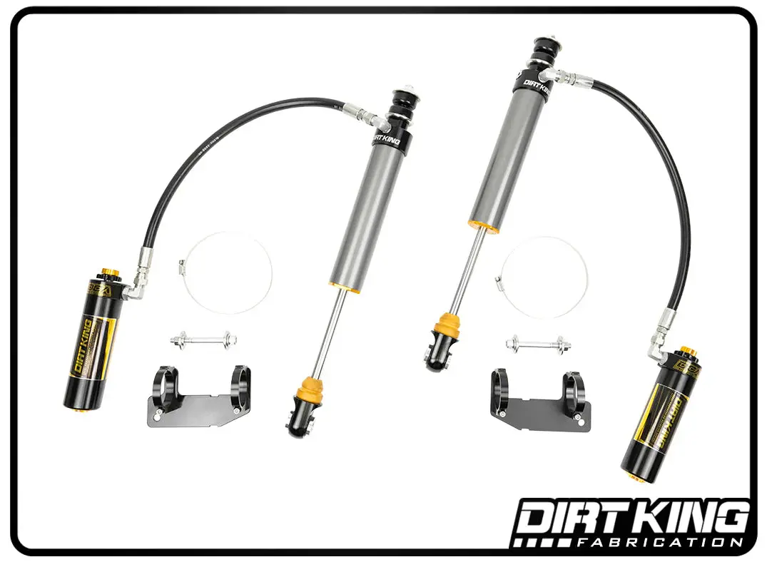 Dirt King 2.5 Smooth Body Rear Shock Kit W/ Dca Remote Reservoirs 1