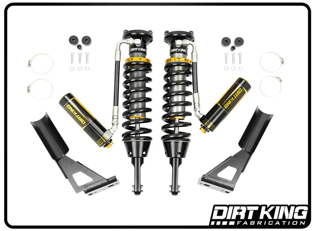 Dirt King 2.5 Coilover Kit W/ Dca Remote Reservoirs 1